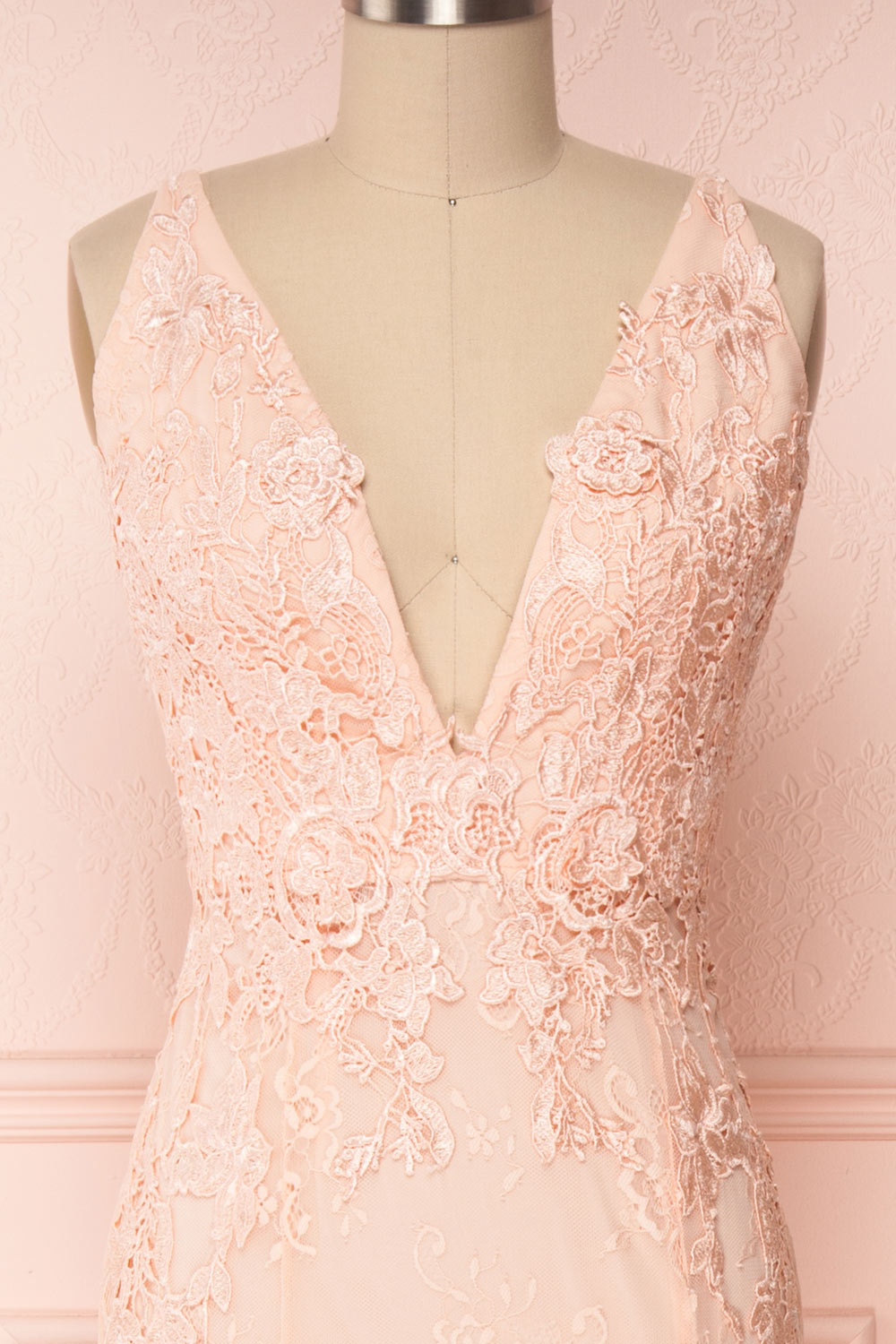 De Bourgh Petal | Pink Mermaid Gown