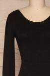 Dellerud Black Long Sleeved Bodysuit | La Petite Garçonne 2