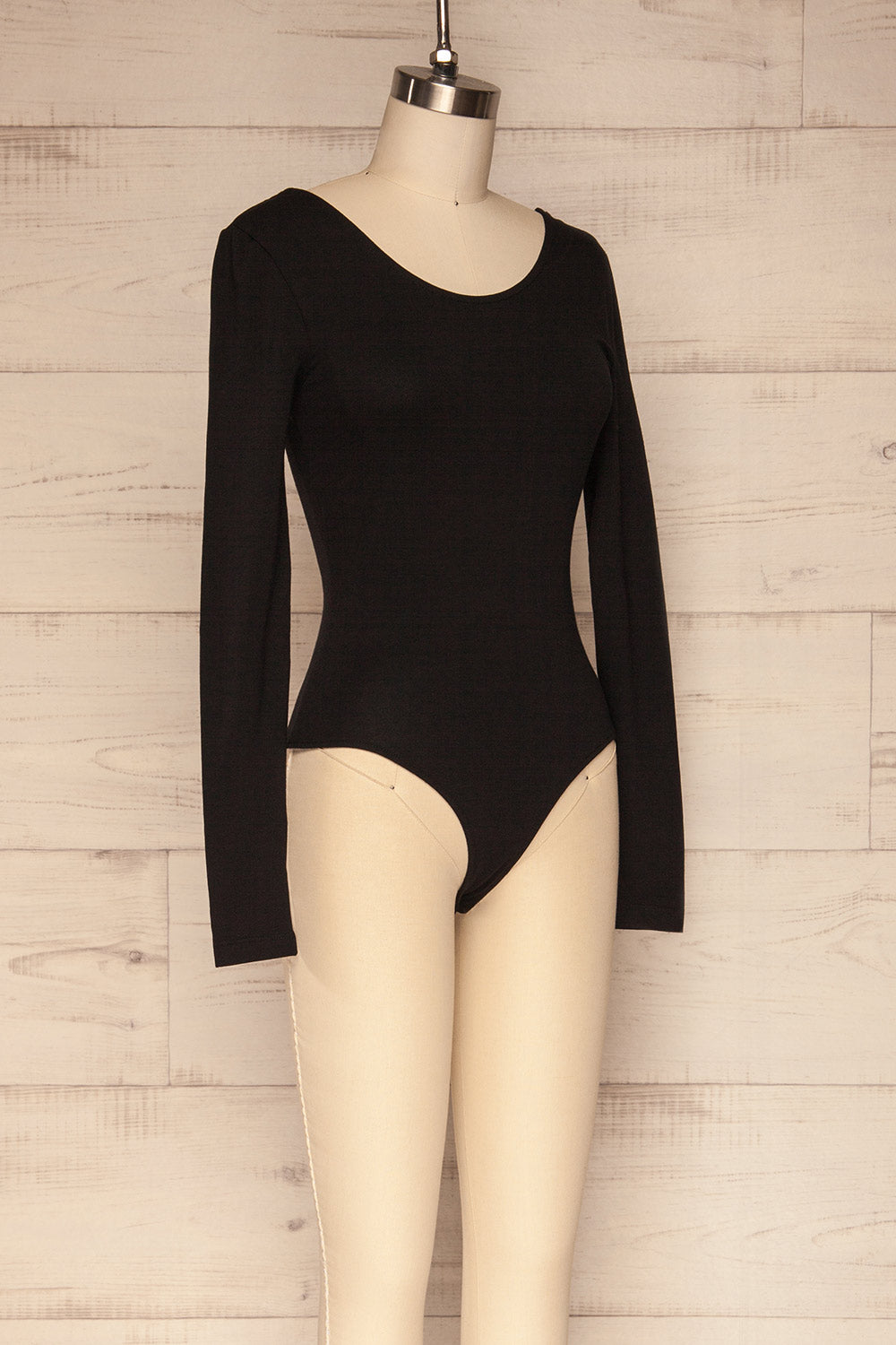 Dellerud Black Long Sleeved Bodysuit | La Petite Garçonne 3