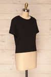 Delp Black Soft Cropped T-Shirt | La Petite Garçonne 3
