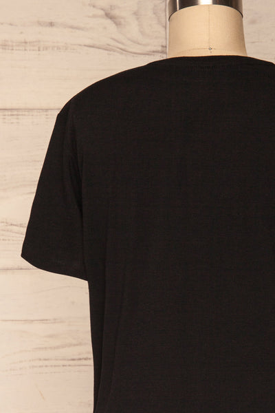 Delp Black Soft Cropped T-Shirt | La Petite Garçonne 6