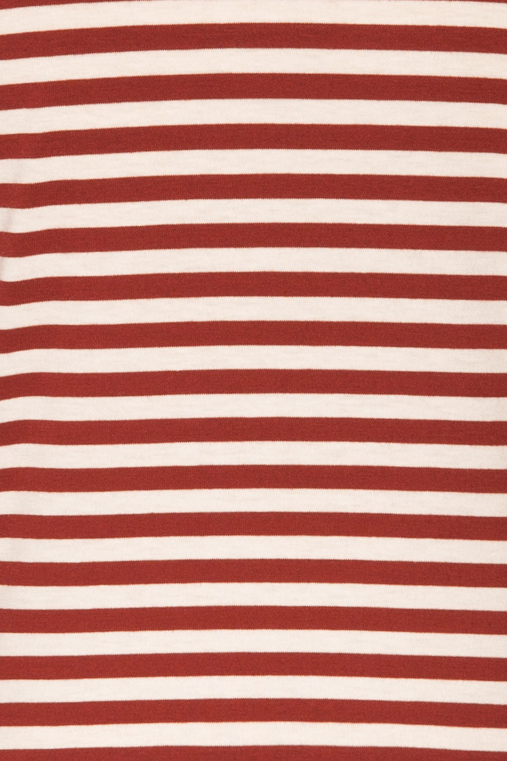 Delp Cognac Stripes Soft Cropped T-Shirt | La Petite Garçonne 8