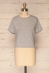 Delp Grey Soft Cropped T-Shirt | La Petite Garçonne 1