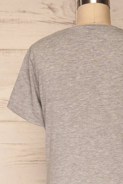 Delp Grey Soft Cropped T-Shirt | La Petite Garçonne 6