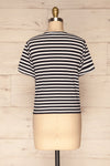 Delp Navy Stripes Soft Cropped T-Shirt | La Petite Garçonne 5