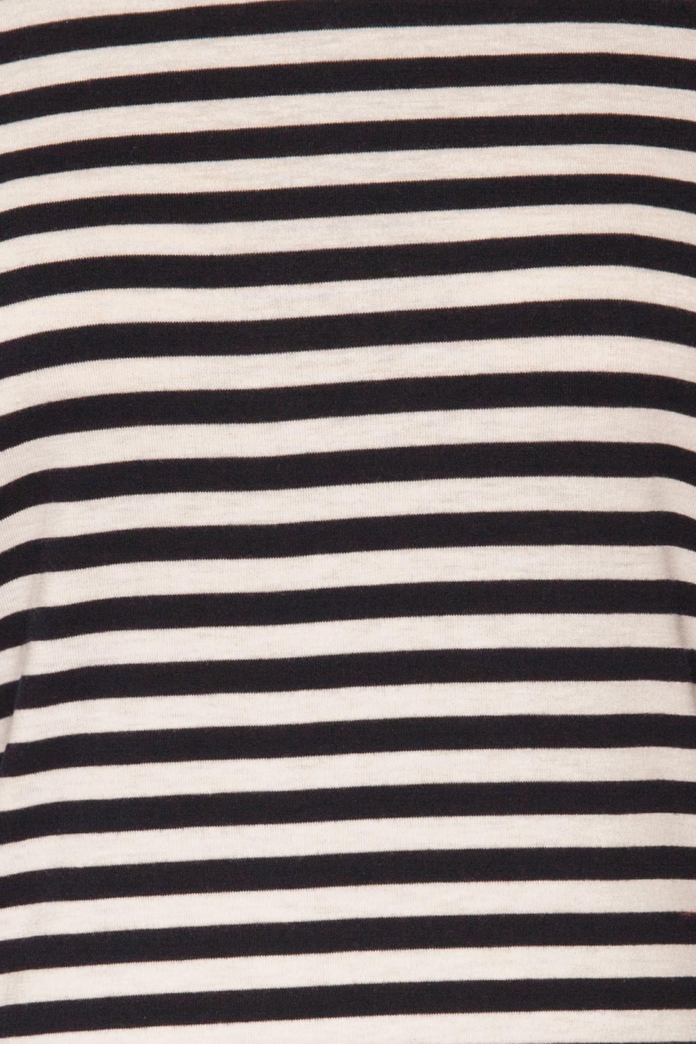 Delp Navy Stripes Soft Cropped T-Shirt | La Petite Garçonne 8