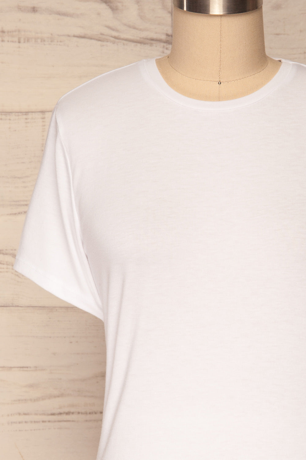 Delp White Soft Cropped T-Shirt | La Petite Garçonne 2