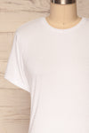 Delp White Soft Cropped T-Shirt | La Petite Garçonne 2