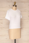 Delp White Soft Cropped T-Shirt | La Petite Garçonne 3