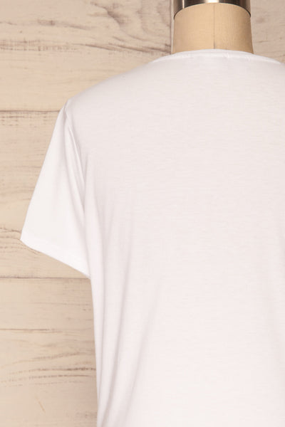 Delp White Soft Cropped T-Shirt | La Petite Garçonne 6