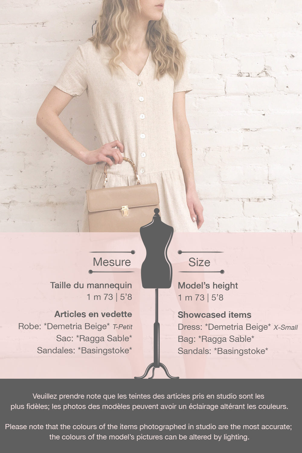 Demetria Pink Short Sleeve Button-Up Dress | La petite garçonne template 2