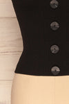 Deurle Black Ribbed Button-Up Camisole | La Petite Garçonne 7