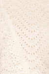 Devijka White Embroidered Lace Peplum Top | La Petite Garçonne Chpt. 2 8