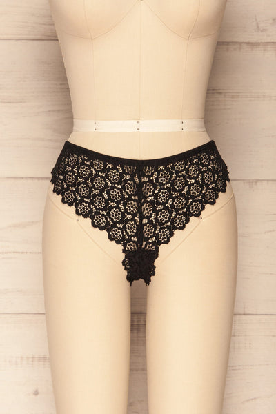 Diantha Black Lace Brazilian Panties | La Petite Garçonne Chpt. 2 3