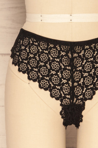 Diantha Black Lace Brazilian Panties | La Petite Garçonne Chpt. 2 4
