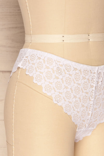 Diantha White Lace Brazilian Panties | La Petite Garçonne Chpt. 2 2