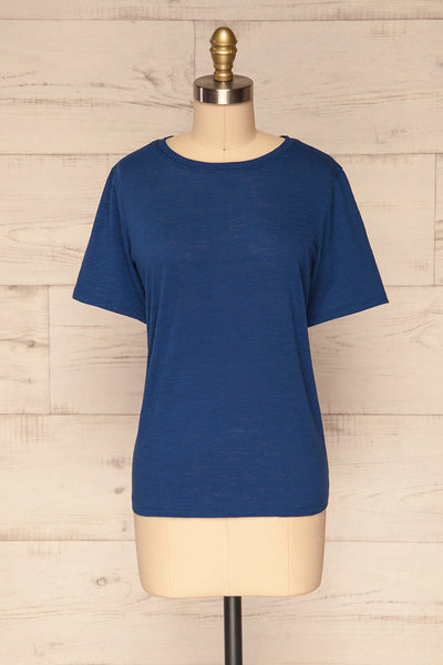 Digranes Blue T-Shirt | La Petite Garçonne front view