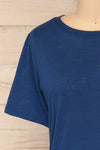 Digranes Blue T-Shirt | La Petite Garçonne front close-up