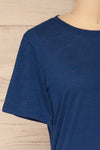 Digranes Blue T-Shirt | La Petite Garçonne side close-up