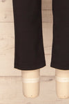 Dingsoyr Black Straight Leg Pants | La Petite Garçonne bottom close-up