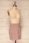 Dobrzany Lilac Faux Suede Mini Skirt | La Petite Garçonne 3