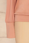 Dolmoy Pink Puff Sleeved Blouse with Ruffles | La Petite Garçonne 8