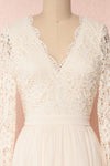 Dottie Cream Lace & Chiffon A-Line Gown | Boutique 1861 2