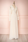 Dottie Cream Lace & Chiffon A-Line Gown | Boutique 1861 3