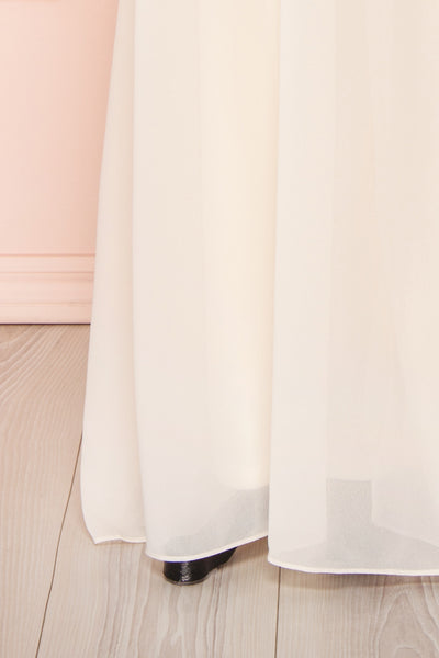 Dottie Cream Lace & Chiffon A-Line Gown | Boutique 1861 7