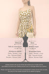 Ninette Khaki Floral Midi Dress | La petite garçonne template