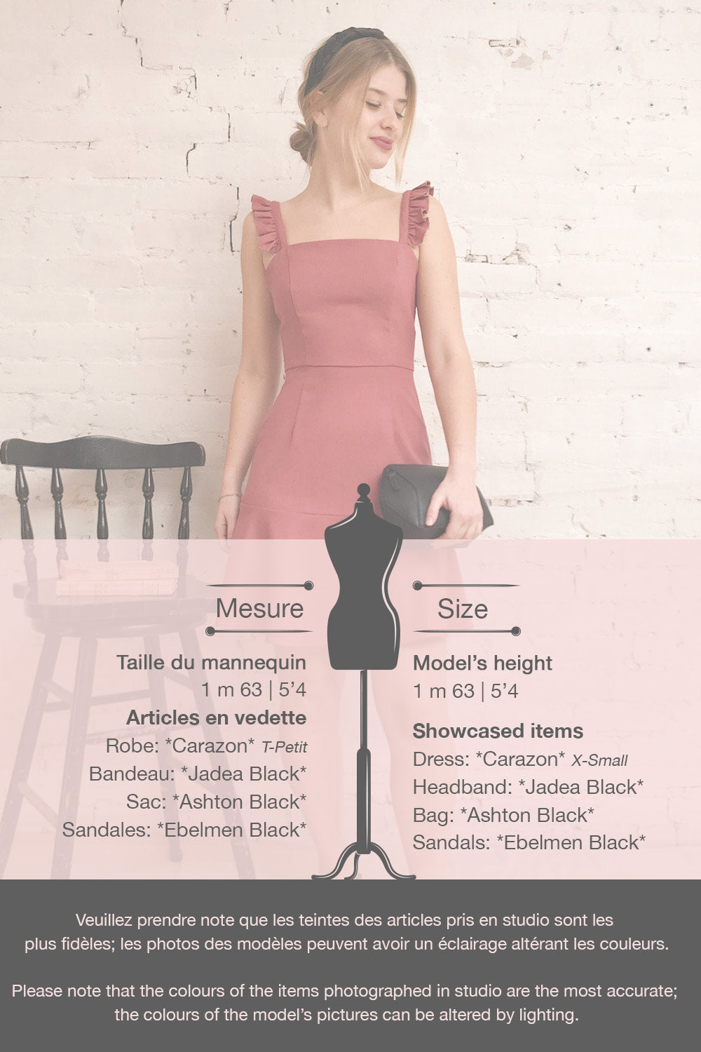 Carazon Pink A-Line Short Dress