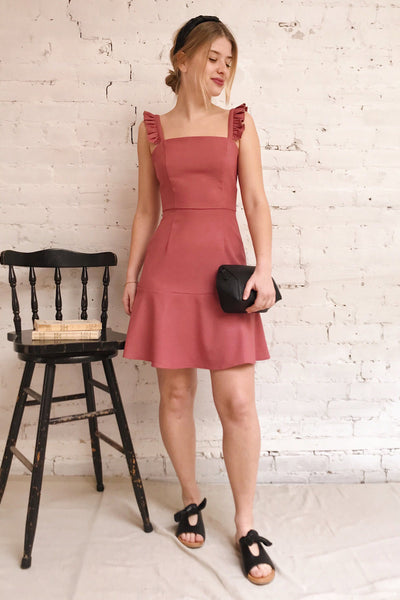 Carazon | Pink Short Dress