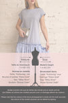 Kolobrzeg White & Blue Plaid Dress | La petite garçonne template