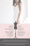 Edit website SEO Kornelia White Lace & Plumetis Layered Dress information card | Boudoir 1861