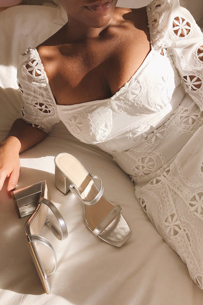Mirabella | Embroidered White Dress
