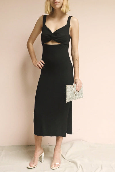 Sauville | Fitted Cut-Out Dress