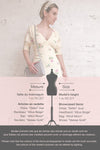 Selen Cream Floral V-Neck Midi Dress | Boutique 1861 template