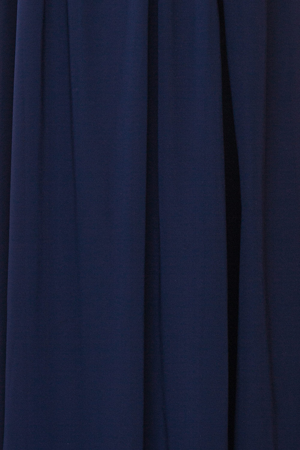 Dulcea Navy Chiffon Off-Shoulder Gown | Robe fabric | Boudoir 1861