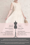 Duleek Off White A-Line Midi Dress | La petite garçonne template