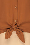Dusseldorf Knotted Shirt | Chemisier fabric | La Petite Garçonne