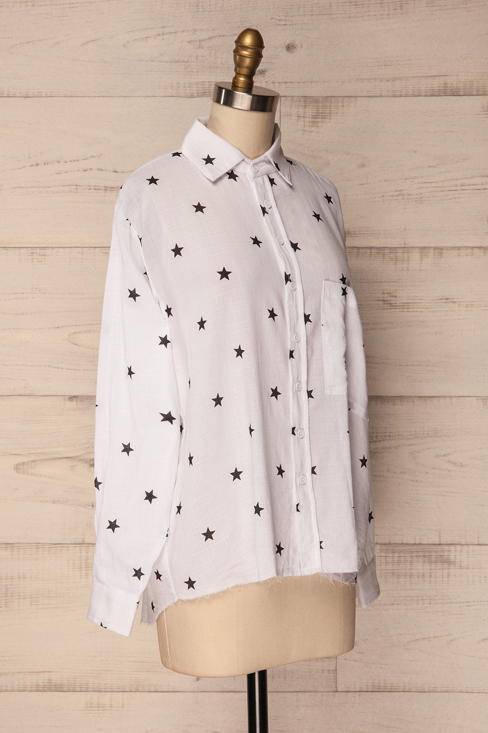 Eastbourne White Stars Printed Shirt | La Petite Garçonne Chpt. 2 4