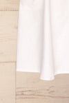 Ebbesvik Cloud White Button-Up A-Line Dress | La Petite Garçonne
