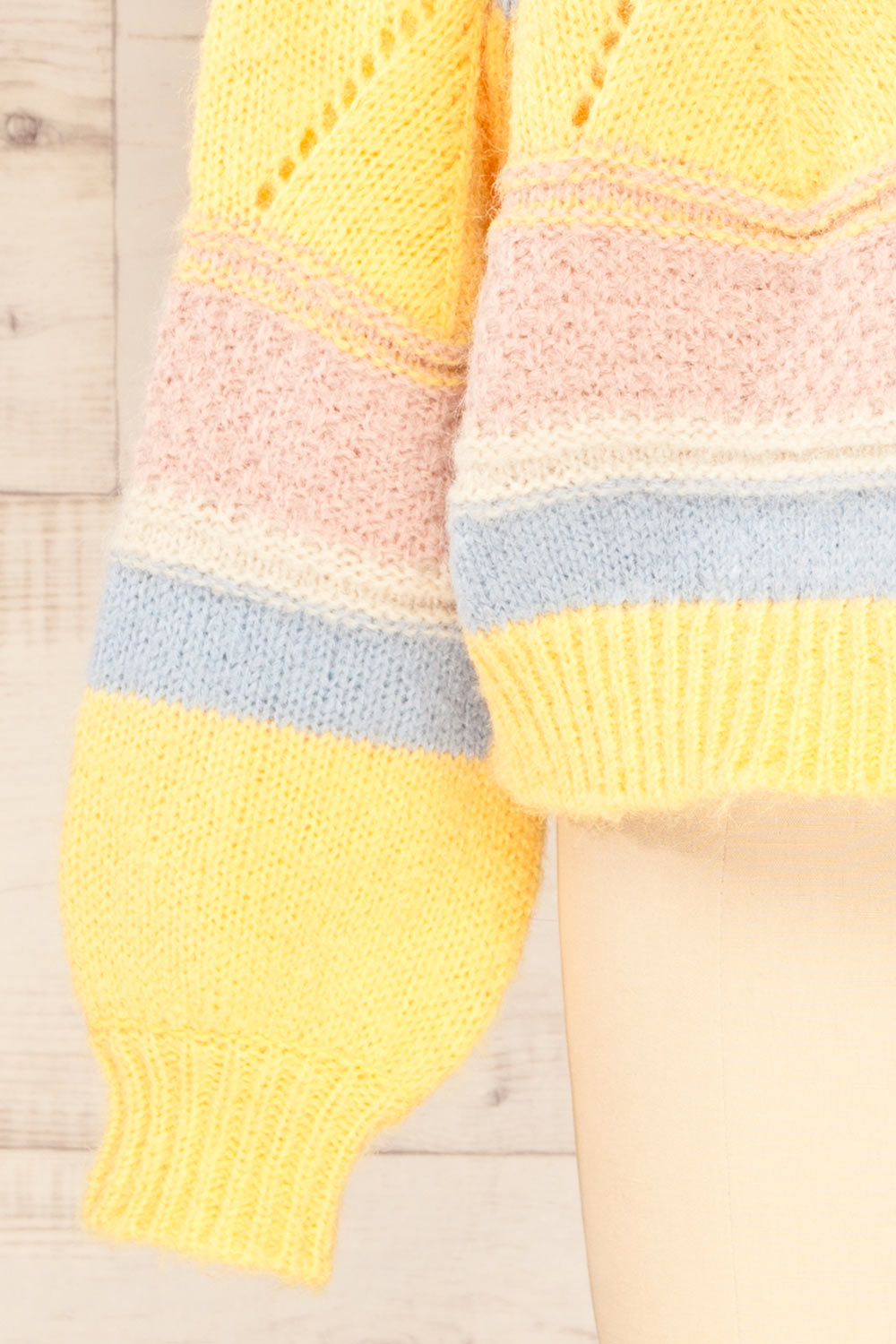 Edsvageidet Pastel Knitted Sweater | La petite garçonne bottom 