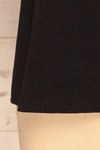 Eftang Black Rolled Sleeves T-Shirt | La petite garçonne bottom