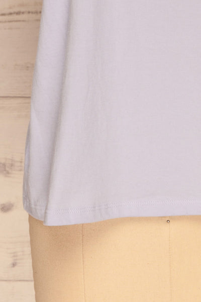 Eftang Lavender Rolled Sleeves T-Shirt | La petite garçonne bottom