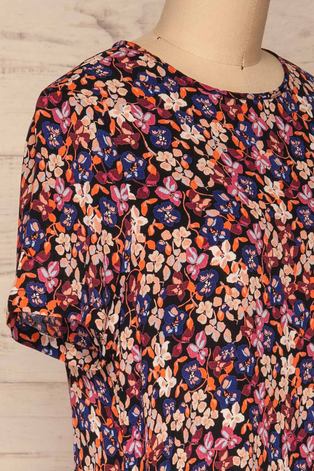 Egedal Colourful Floral Tunic Dress | La Petite Garçonne 4