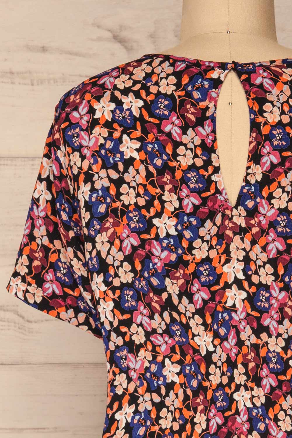 Egedal Colourful Floral Tunic Dress | La Petite Garçonne 6
