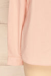 Eggodden Rose Light Pink Long Sleeved Shirt | La Petite Garçonne bottom close up