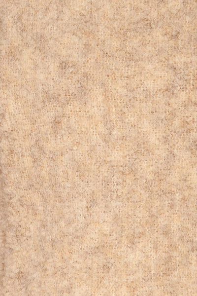 Egilsvik Beige Knit Sweater | La Petite Garçonne fabric detail