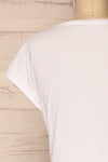 Eibydal Bianca White Slightly Cropped T-Shirt | La Petite Garçonne 7